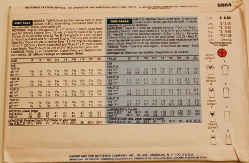 U PICK! Blusa túnica Misses Vintage patrón de costura ~ sin cortar - Imagen 28 de 46