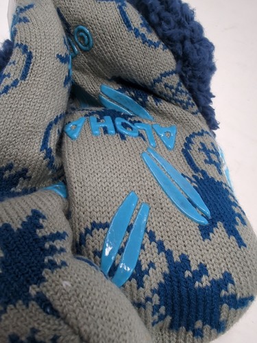 Calcetín Stitch Slipper suela de agarre difuso y tejido 9-11 - Imagen 7 de 9