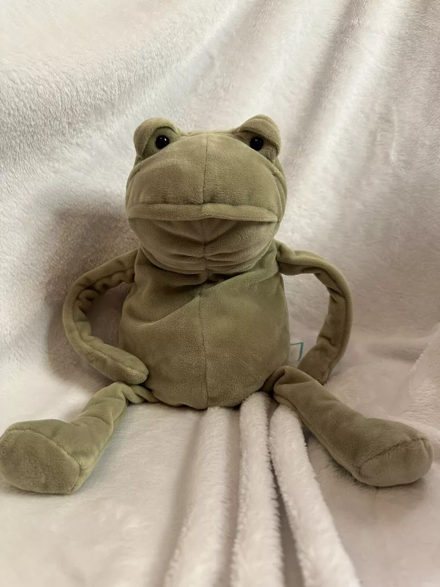 Jellycat VERY RARE Fergus Frog Green Plush Animal Stuffed Animal