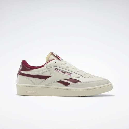 Reebok Club C Revenge Vintage GW7263 Sneaker Moda Uomo Gesso Pelle Alabastro - Foto 7 di 40