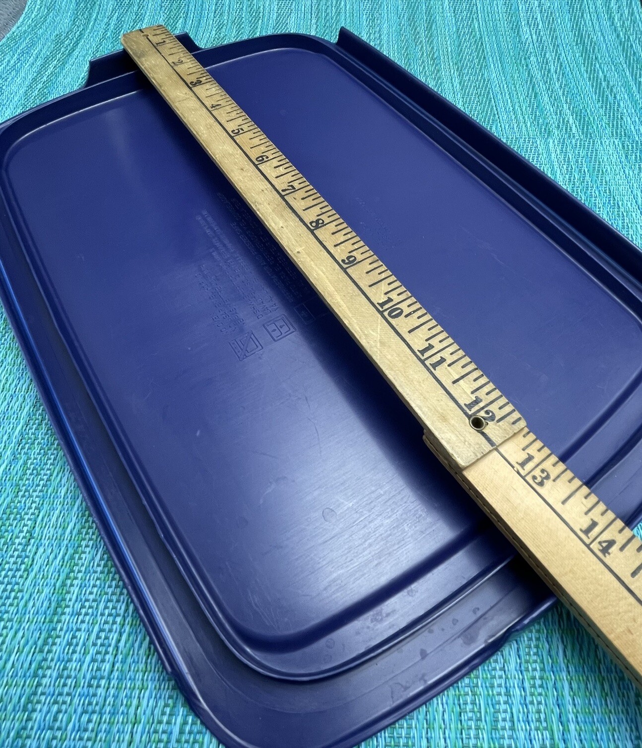 Pyrex C233PC Blue Plastic Replacement Lid Cover for 9x13 3 QT