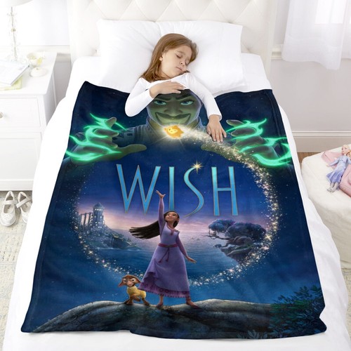 Coperta da lancio per auguri cartone animato leggera super morbida flanella tutte le stagioni - Foto 5 di 7