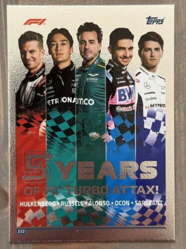 F1 TURBO ATTAX 2024 LIMITED EDITION-SPECIAL CARDS XXL-TOPPS CARDS FORMULA 1 2024 - Imagen 52 de 125