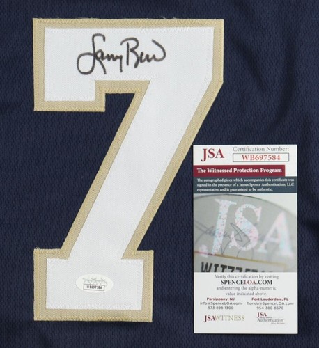 Larry Bird Signed 1992 Team USA Gold Medal Jersey (JSA COA) Boston Celtics Star - Picture 2 of 7