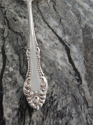 Cazuela cuchara Oneida Silver Carlton Silverplate 1898 Shell Wm A Rogers - Imagen 4 de 5