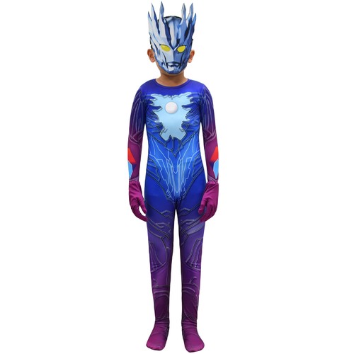 Ultraman game anime Costume Kids Jumpsuit Zero Leo Ultraman Bodysuit kids - Picture 26 of 30