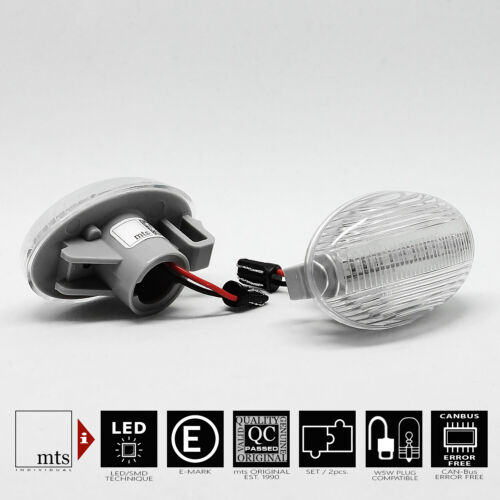 WEISSE LED Seitenblinker Mercedes A-Klasse W168 Citan W415 Vito W639 W447 - Bild 5 von 5