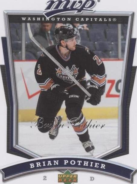 2007-08 Upper Deck MVP - Brian Pothier #79 - 1 of 1