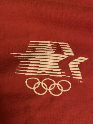 RARE Los Angeles Summer Olympics USA Red LS Shirt 1984 Levi's LA