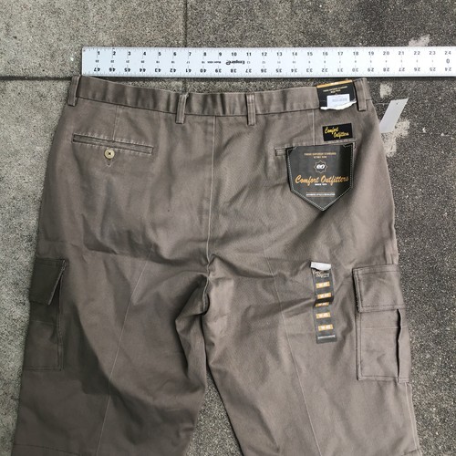 NWT Vintage Comfort Outfitters Cargo Short Sz 40W Gray - Picture 7 of 8