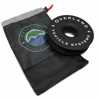 OVS for Recovery Ring 6.25 Inch 45,000 lb. Black With Storage Bag