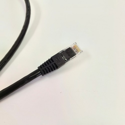 Tripp-Lite Cat6 Gigabit Snagless Network Patch Cable N201-003 Black - Picture 3 of 3