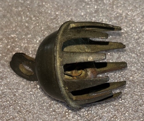 Vintage Brass Elephant Claw Bell, 3" Tall - Picture 3 of 3