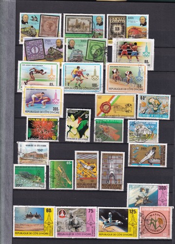 Sammlung Elfenbeinküste, gestempelt Mi€ ca. 340.- - Bild 7 von 10
