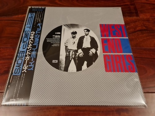 Pet Shop Boys - West End Girls ☆ORIGINAL JAPAN + OBI 12" VINYL MAXI SINGLE 1986☆