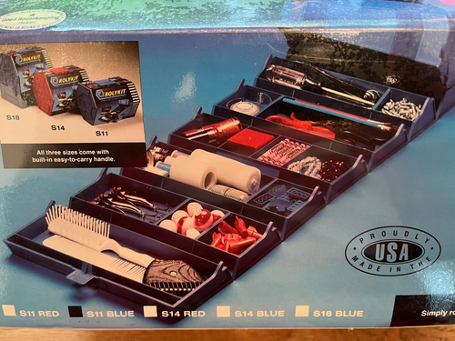 Rolykit Roll-Up Storage Case Blue Deluxe Model S-11 Brand New! - Picture 2 of 2
