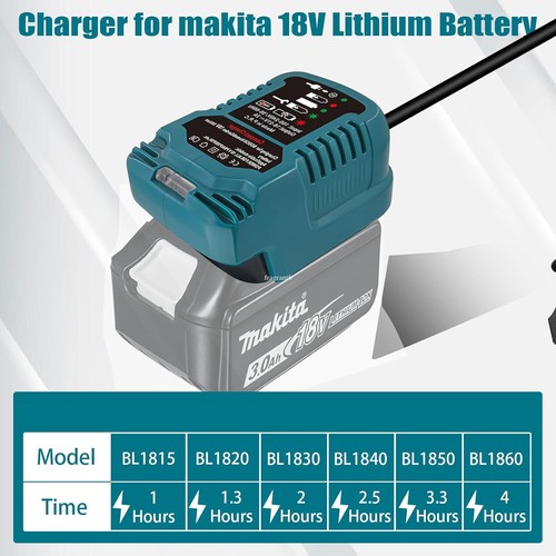 MINI Schnellladegerät Akku Ladegerät für Makita 14,4-18V Akku bl1430 bl1440 - Bild 7 von 28