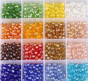 100-500-1000pcs-6mm-AB-Glass-Crystal-Faceted-Rondelle-Charm-Spacer-Beads