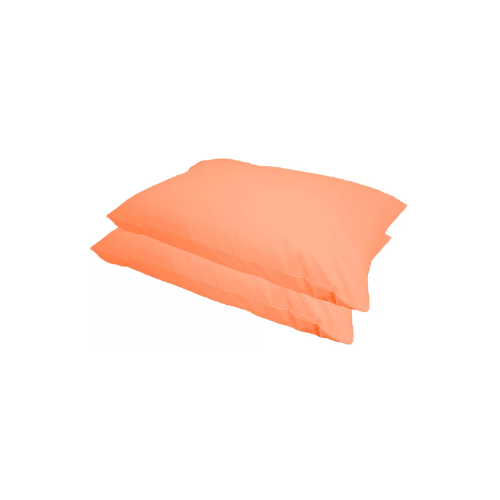 Pair of plain dyed Polycotton Pillow Cases Soft Cosy Pillow Cases - Picture 34 of 45