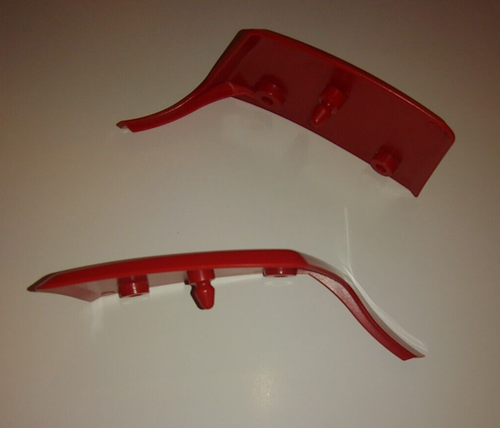 CORRECT 1983-1984 Honda ATC 250R Gas Tank Shrouds Air Scoops Pair NEW! - Picture 7 of 8