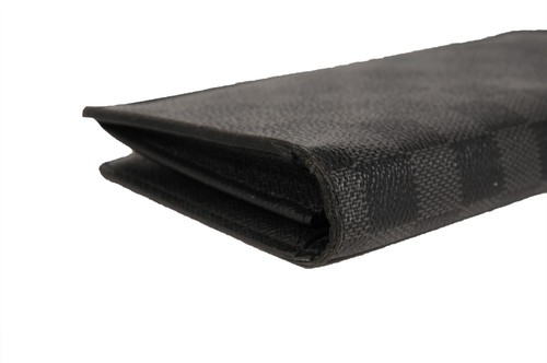 Cartera Larga Louis Vuitton Brazza Negra Damier Grafito 16 Tarjetas Cartera Lona - Imagen 14 de 18