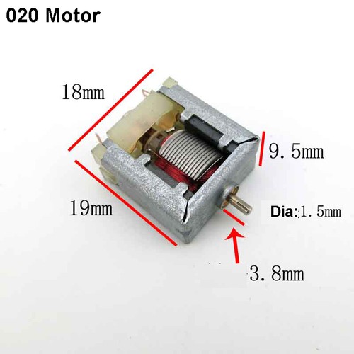 7pcs Magnetic DC Coreless Micro Motors Assortment Kit for Toy Ship Boats Model - Picture 4 of 5