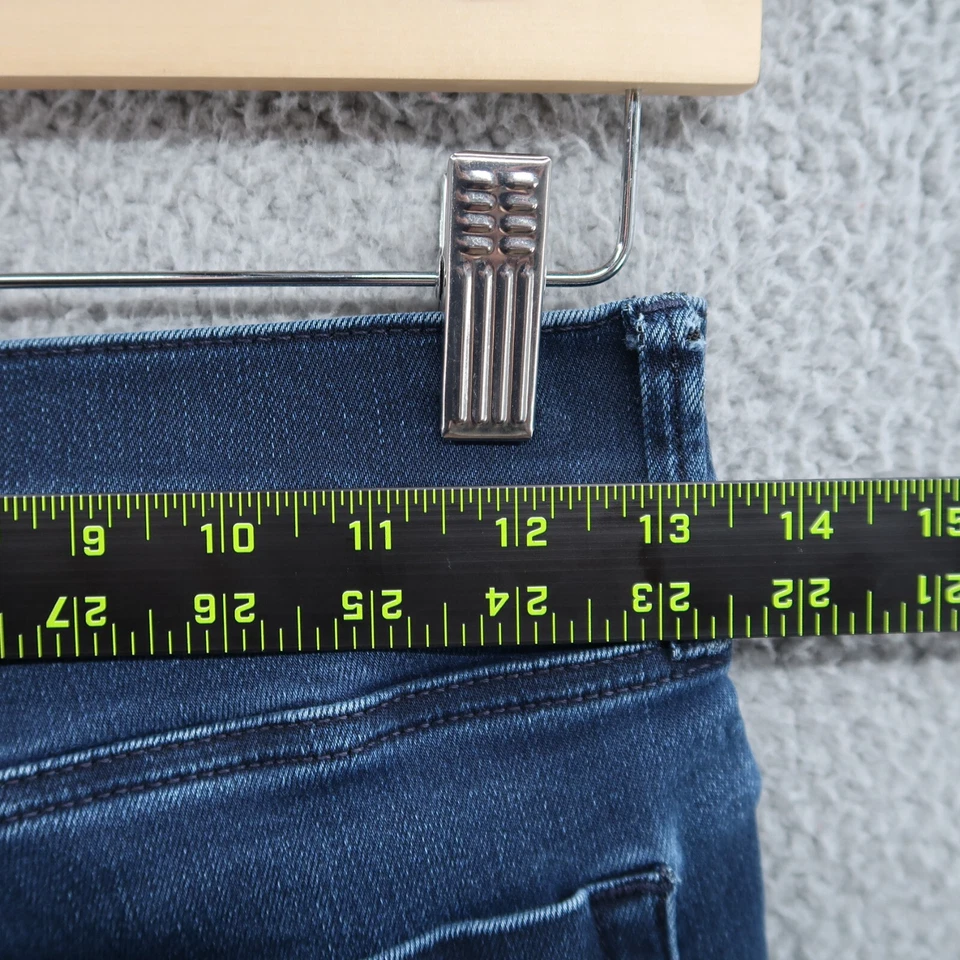 Express Leggings Womens 0S Blue Jeans EXP Super Soft Mid Rise Stretch 25x28 - Image 4 of 4