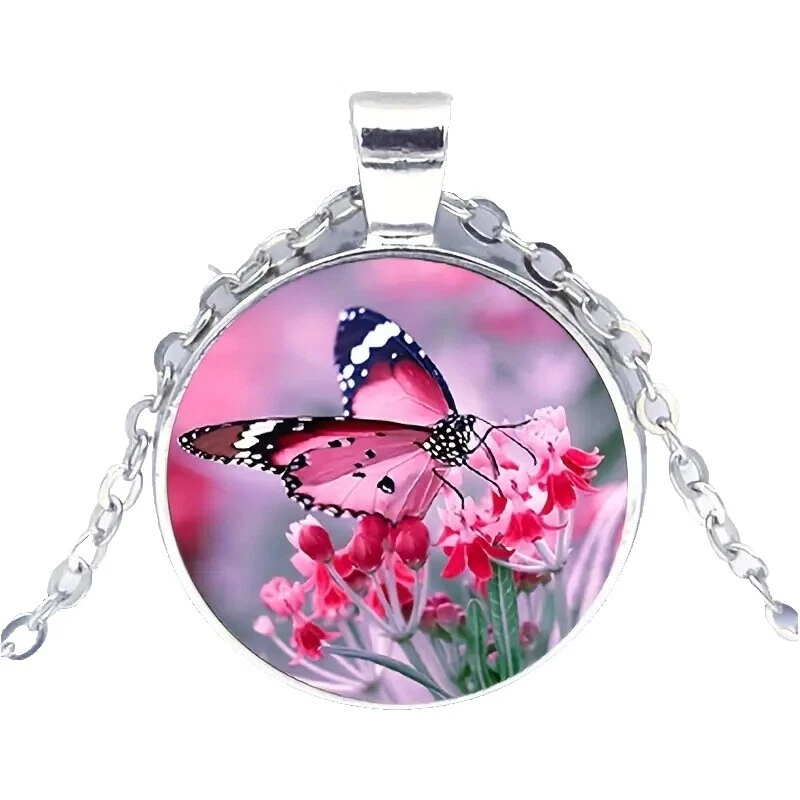 Collares y colgantes De moda religiosa de vidrio