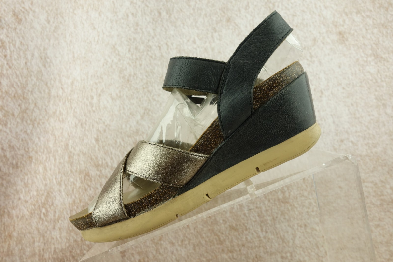 OTBT Negro Plata y Correa en el tobillo Casual De Comfort Sandalias De Casual Tacón Con Plataforma Para Mujer Talla 6 M 2fe704 OTBT Negro Plata y Correa en el tobillo Casual De Comfort Sandalias De Casual Tacón Con Plataforma Para Mujer Talla 6 M 2fe704