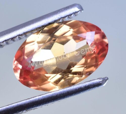 Zafiro Padparadscha natural 3,80 quilates ovalado certificado piedra preciosa suelta - Imagen 4 de 7