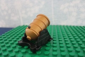 Lego Duplo Castle Knight 4777 4864 CANNON Weapon BLACK ---NO BALL