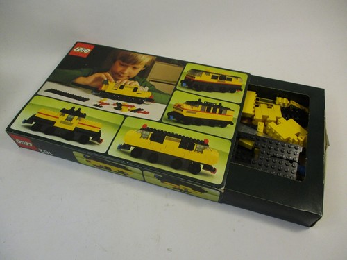 Vintage 1977 Lego Systems Set 162 Locomotive Original Box Near Complete 205/212 - Picture 3 of 11