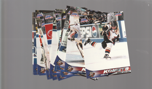 2001-02 Fort Wayne Komets Choice TEAM SET GRETZKY