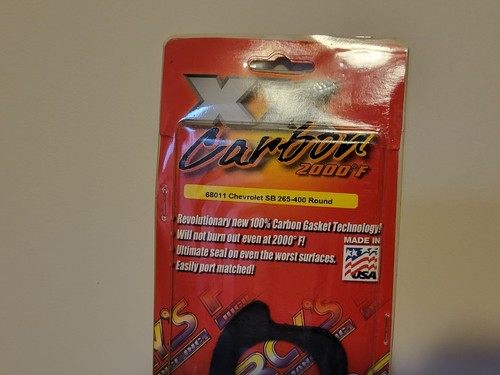 Percys 68011 XX Carbon Head Gasket Chevy Small Block Round * NEW - Picture 2 of 4