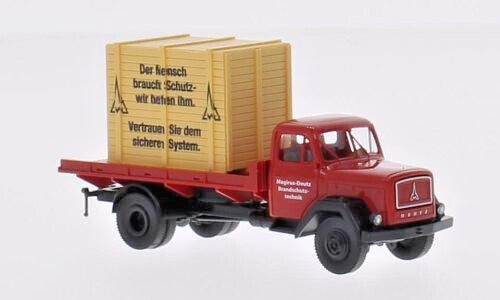 Brekina 46019 Magirus 125 Eckhauber "Brandschutz", H0