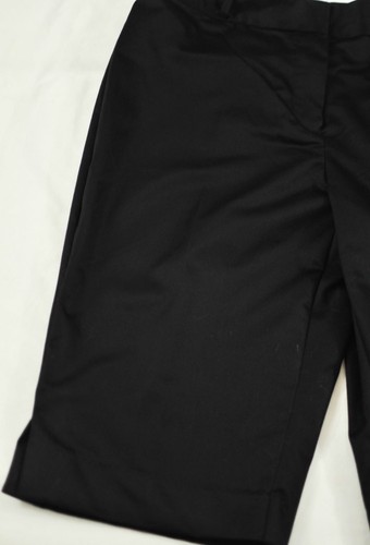 women's east 5TH shorts size 8 black zipper front no pockets 13" inseam - Picture 4 of 6