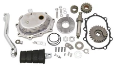 V-Factor 71300 Polished Kick Start Kickstart Kit for Big Twin 4-Speed 66-84