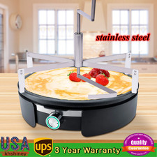 Spreader Tool Pancake Making Machine Commercial Stainless Steel Crepe Maker