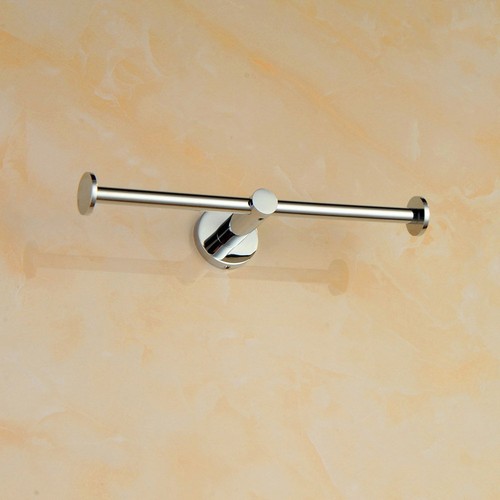 Edelstahl Toilettenpapierhalter Tissue Aufbewahrung Spender Dual - Bild 7 von 12