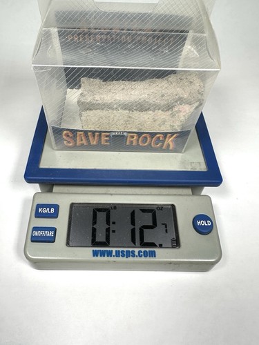 Save the Rock Alcatraz Preservation Project A Piece of History Concrete 12oz - Picture 4 of 7