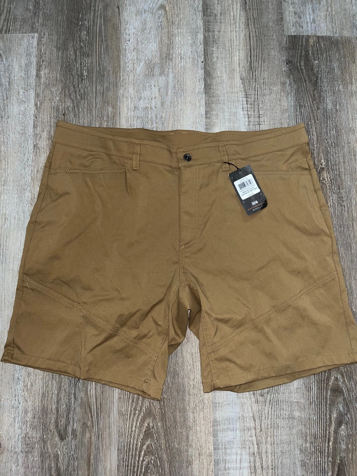 Mountain Hardwear Men's AP Active Shorts, Size 30, Ins 9" Brown Hiking NWT