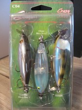 3 Pack Cotton Cordell 2/75" Crazy Shad Fishing Lures -  PK3C04-1
