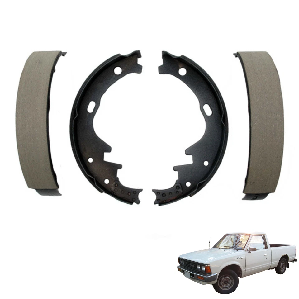 Rear Brake Shoe Set For 1980-82 FIT Nissan 720 Pickup Datsun Big-M TCN-162 — 第 2/3 张图片