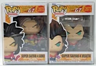 Funko Pop! DBGT Super Saiyan 4 Goku #2072 SS4 Vegeta #2073 Set of 2 W/PP