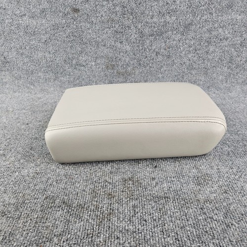 2007-2017 Enclave Acadia Traverse Center Console Lid Armrest OEM Leather Lt Grey - Picture 5 of 9