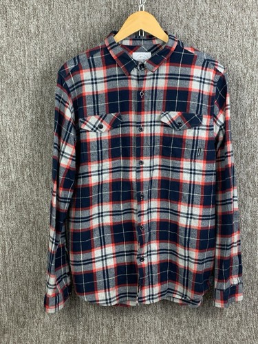 Passenger Check Shirt Made To Roam Flannel Type Men’s Size Medium Multicoloured