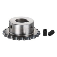 ISO/DIN 06B-1 Roller Chain Sprocket B Type 20mm Bore, Hardened 20 Tooth