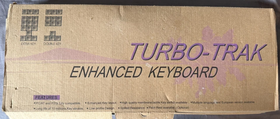 Turbo-Trak Turbo-Plus KB-9001R3+ Enhanced Keyboard (AT/DIN) Tested - Image 3 of 4