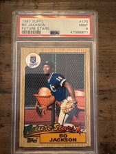1987 Topps - Bo Jackson #170 PSA 9