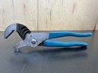 Used Vtg Channellock 428 8" Straight Jaw Tongue & Groove Pliers Made In USA